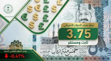 تباين أسعار صرف العملات الأجنبية مقابل الريال السعودي في تعاملات السبت 7-3-2026